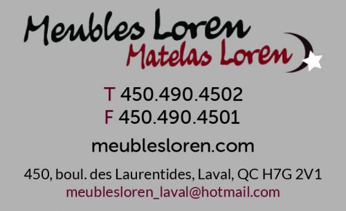 Meubles Loren à Laval